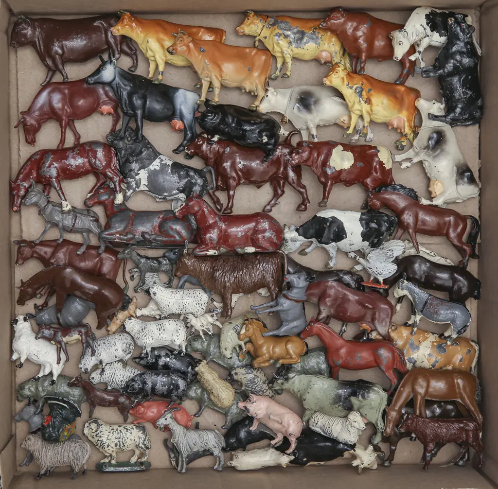 Mainly Britains Various Farm Animals approx 70pces Image 1++