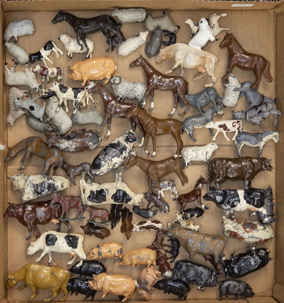 Mainly Britains Various Farm Animals approx 70pces Image 1++