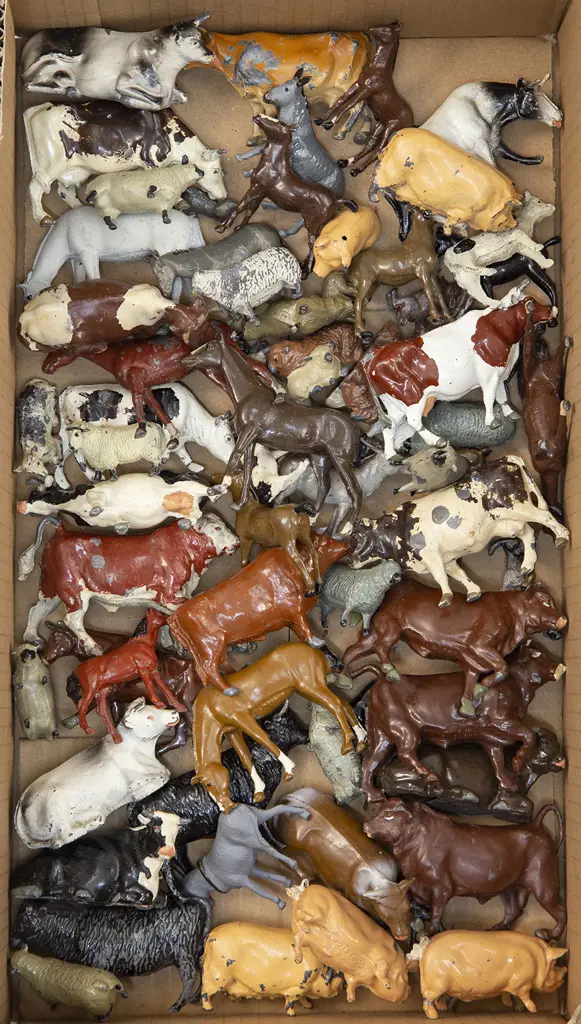 Mainly Britains Various Farm Animals approx 70pces Image 1++