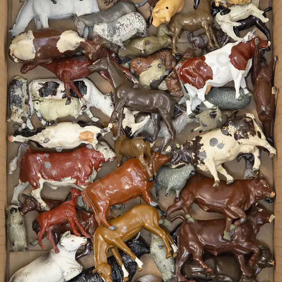 Mainly Britains Various Farm Animals approx 70pces