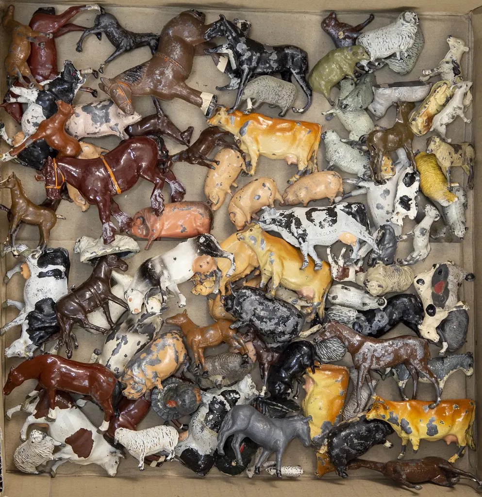 Mainly Britains Various Farm Animals approx 70pces Image 1++