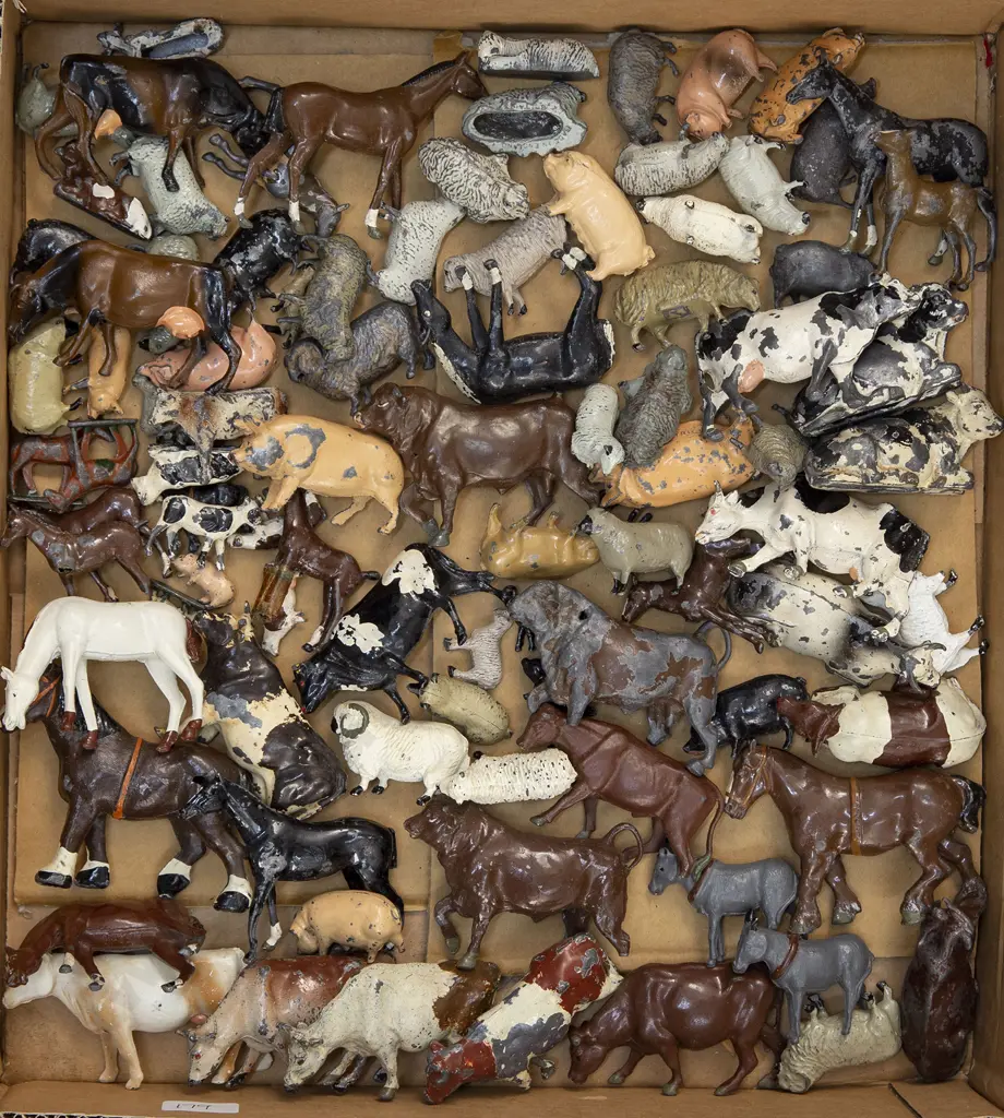 Mainly Britains Various Farm Animals approx 70pces Image 1++