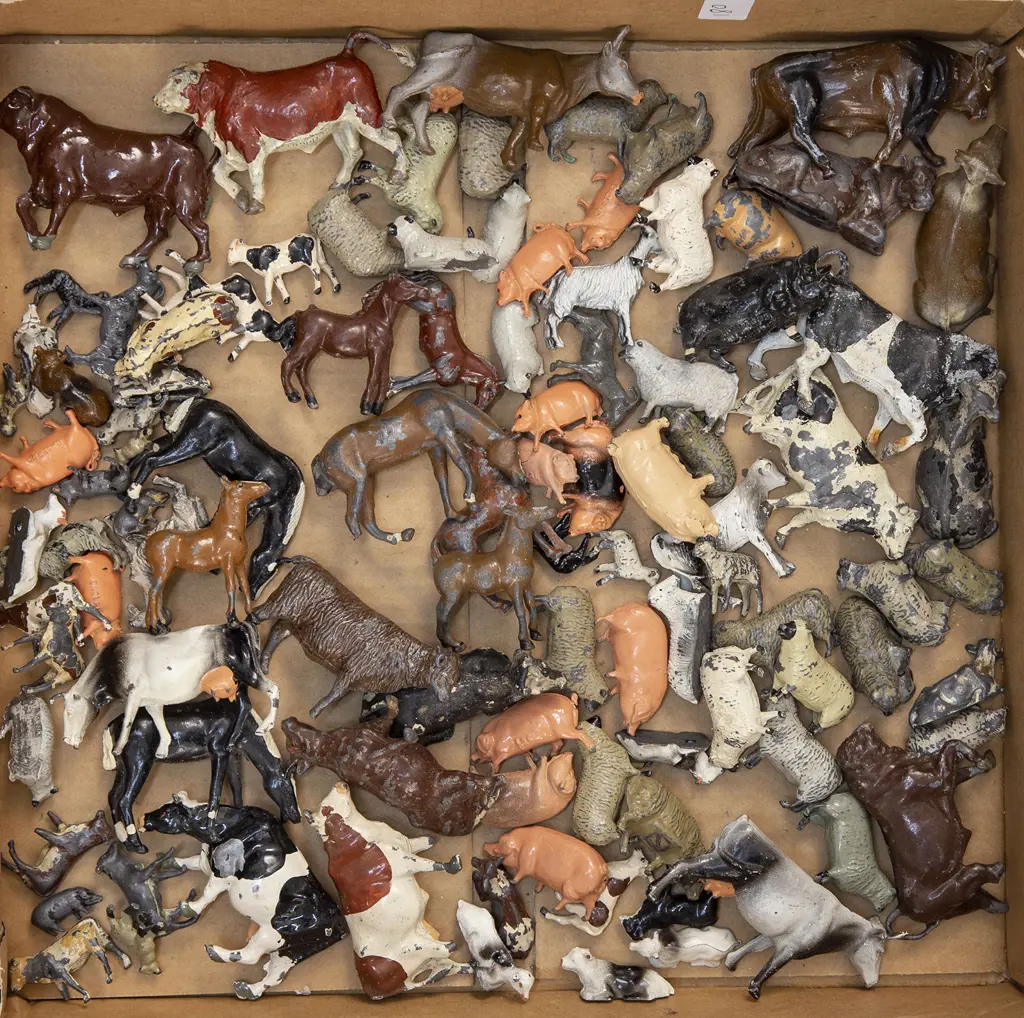 Mainly Britains Various Farm Animals approx 70pces Image 1++