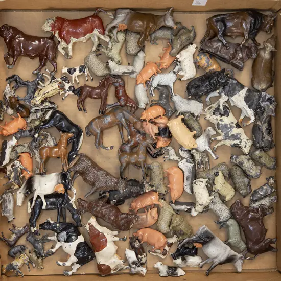 Mainly Britains Various Farm Animals approx 70pces