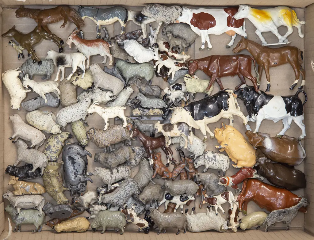 Mainly Britains Various Farm Animals approx 70pces Image 1++
