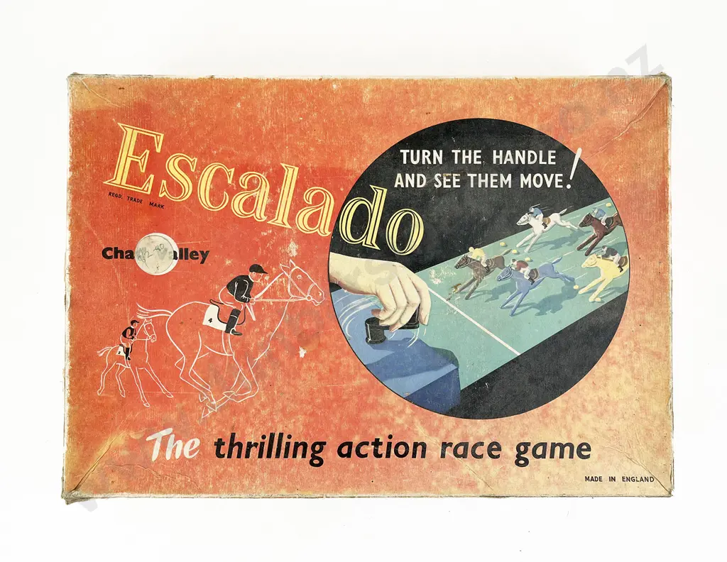 Boxed Chad Valley Escalado 'The Thrilling Race Game' Image 1++