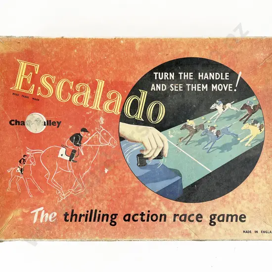 Boxed Chad Valley Escalado 'The Thrilling Race Game'