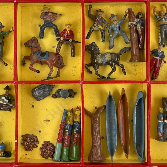 Timpo and Other Manufacture Cowboys and Accessories