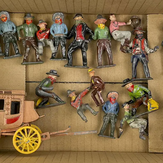 Stage Coach with Robbers 20pces