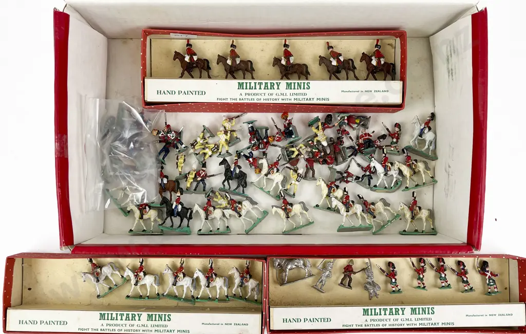 G.M.I Ltd NZ Military Minis Three Part Boxed Sets Image 1++