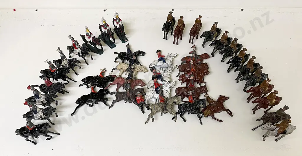 Reka and (Britians) Small Scale Cavalry Various Regiments 30pces Image 1++