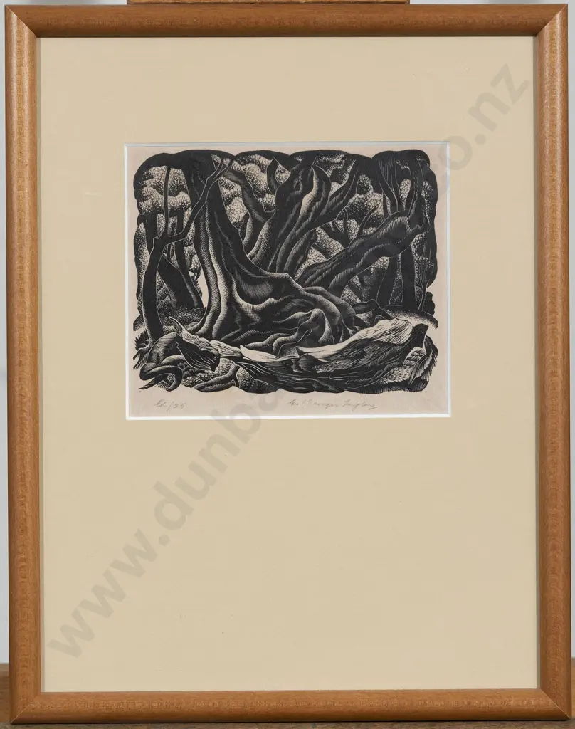 E. Mervyn Taylor (1906 - 1964) - Mahoe Image 1++