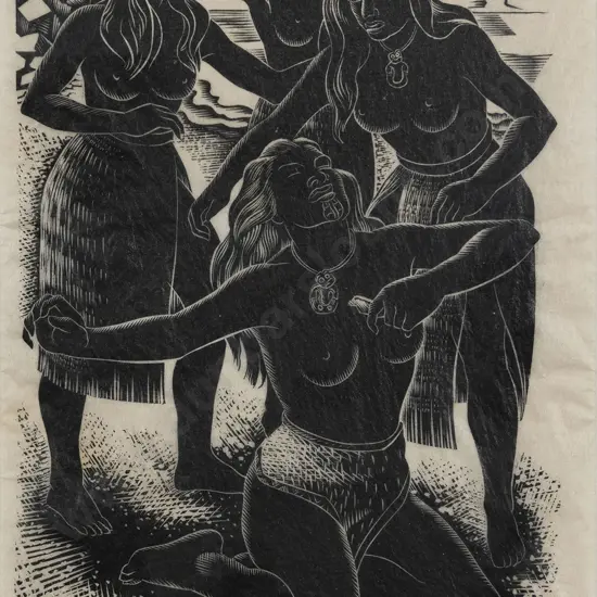 E. Mervyn Taylor (1906 - 1964) - Tangihanga