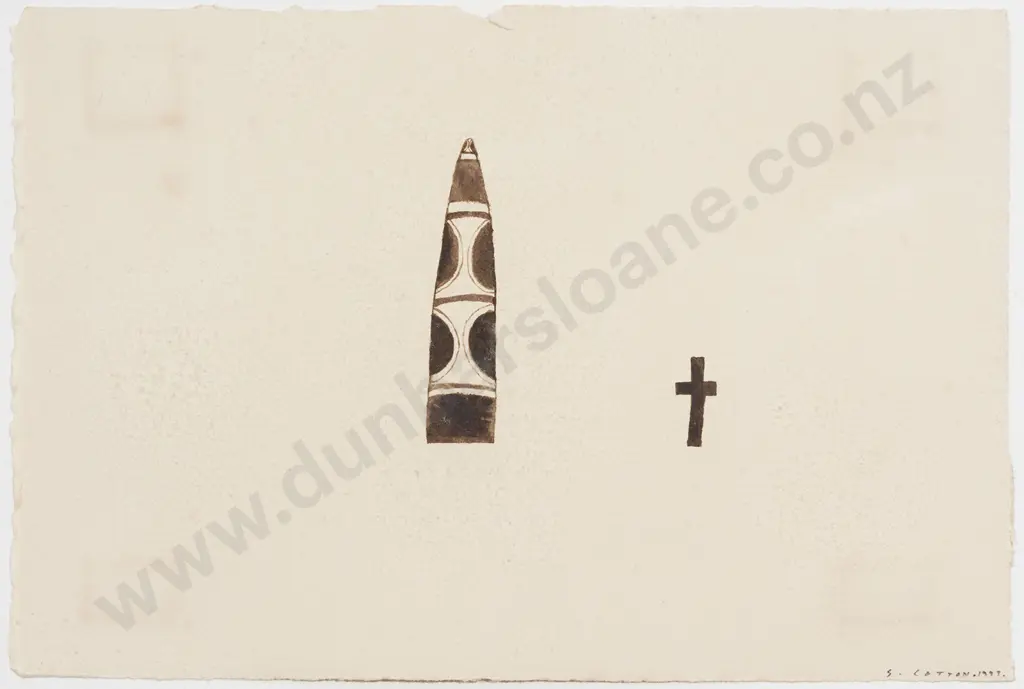 Shane Cotton - Untitled 1993 Image 1++