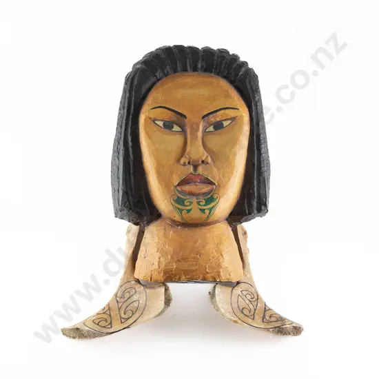 Robyn Kahukiwa (b 1940) - Wahine Moko