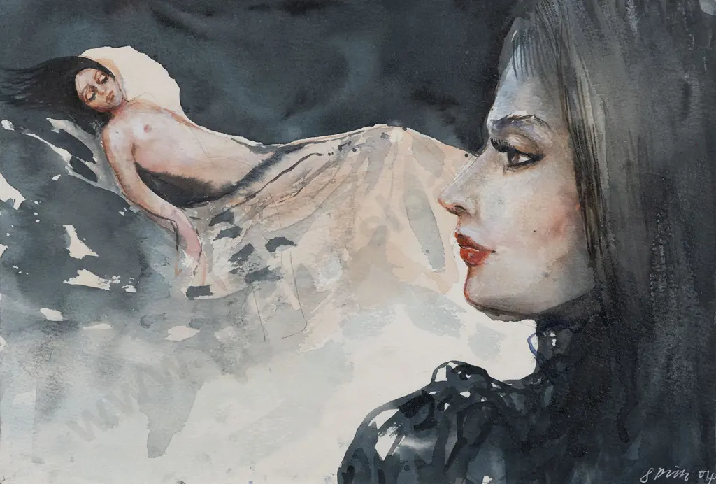 Seraphine Pick (b 1964) - When He Wakes #8 Image 1++