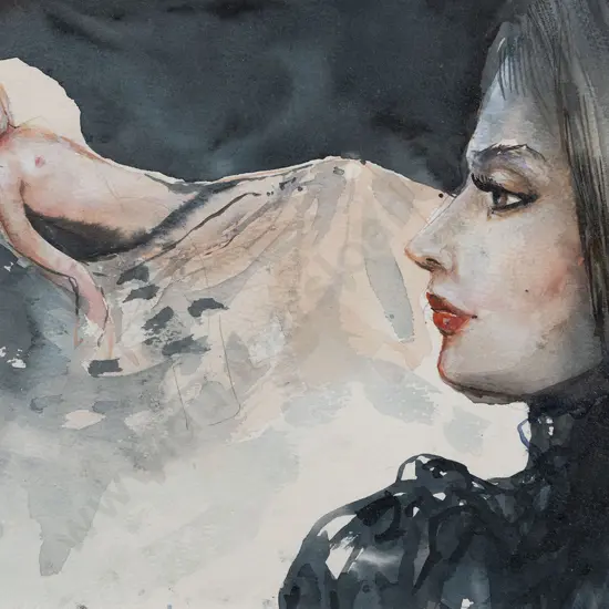Seraphine Pick (b 1964) - When He Wakes #8