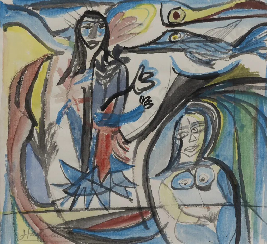 Patrick Hayman (1915 - 88) - Events by the Sea Image 1++