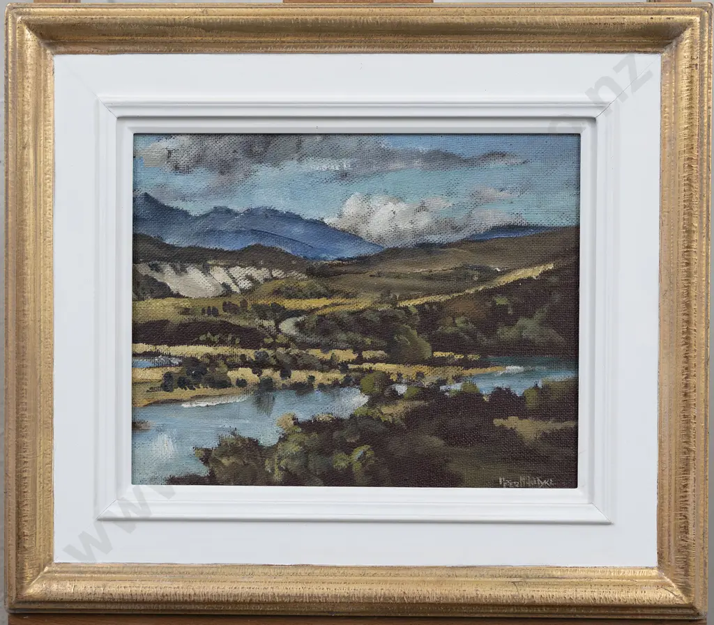 Peter McIntyre (1910 - 1995) - Rangitikei River Image 1++
