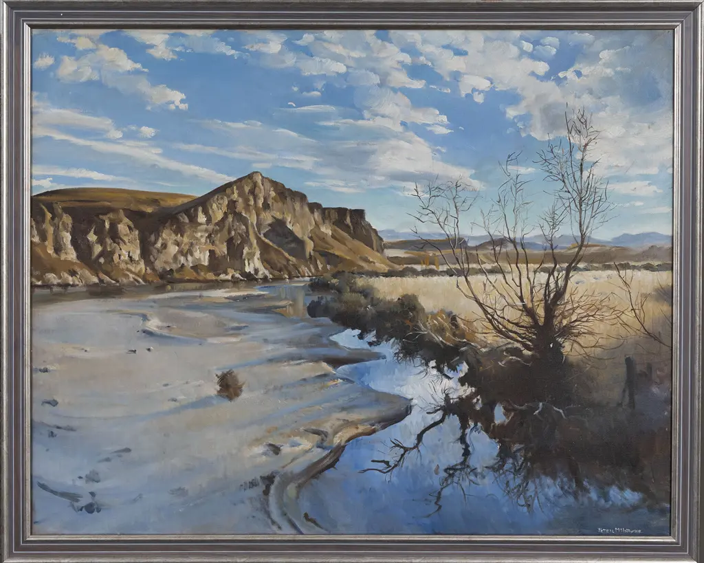 Peter McIntyre (1910 - 95) - Otago Landscape Image 1++