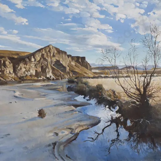 Peter McIntyre (1910 - 95) - Otago Landscape