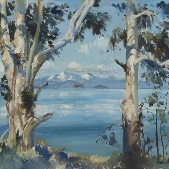 Peter McIntyre (1910 - 1995) - Lake Taupo