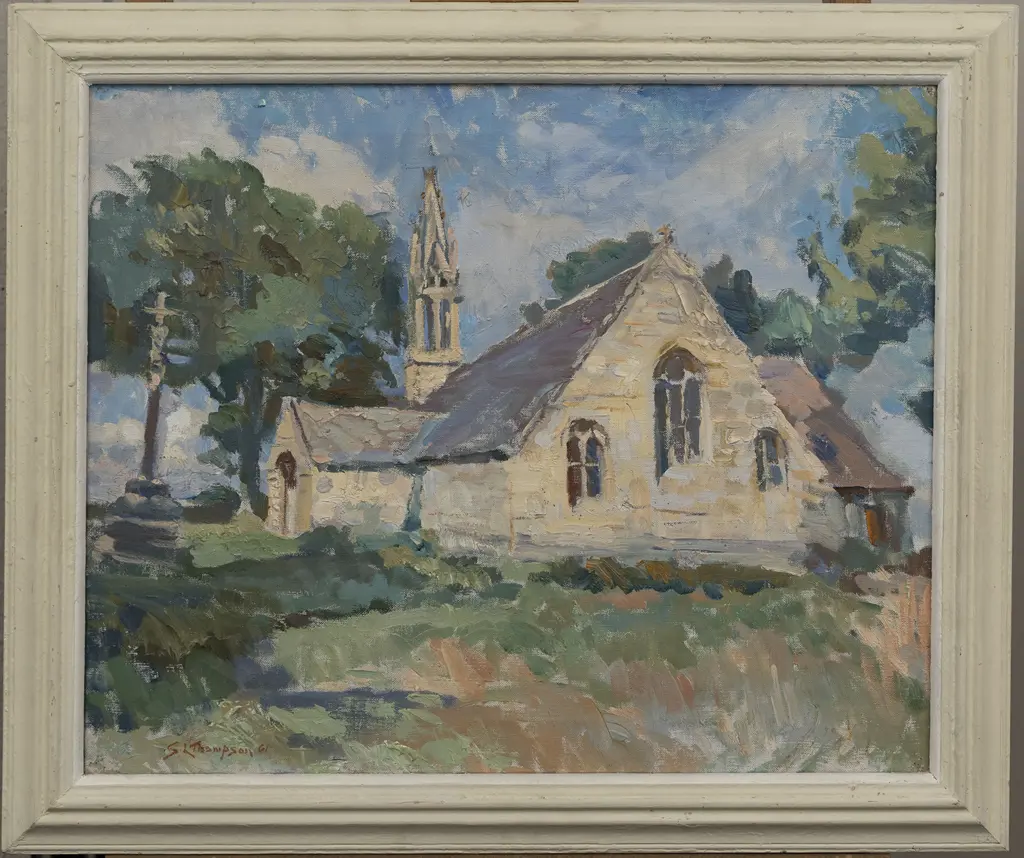 Sydney Lough Thompson (1877-1973) - Chapel of Cadol Brittany Image 1++