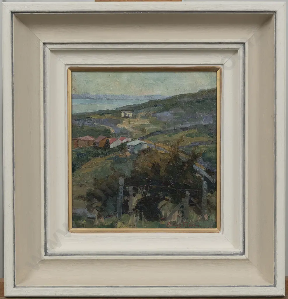 Edward Fristrom (1864 - 1950) - Landscape Near Dunedin Image 1++