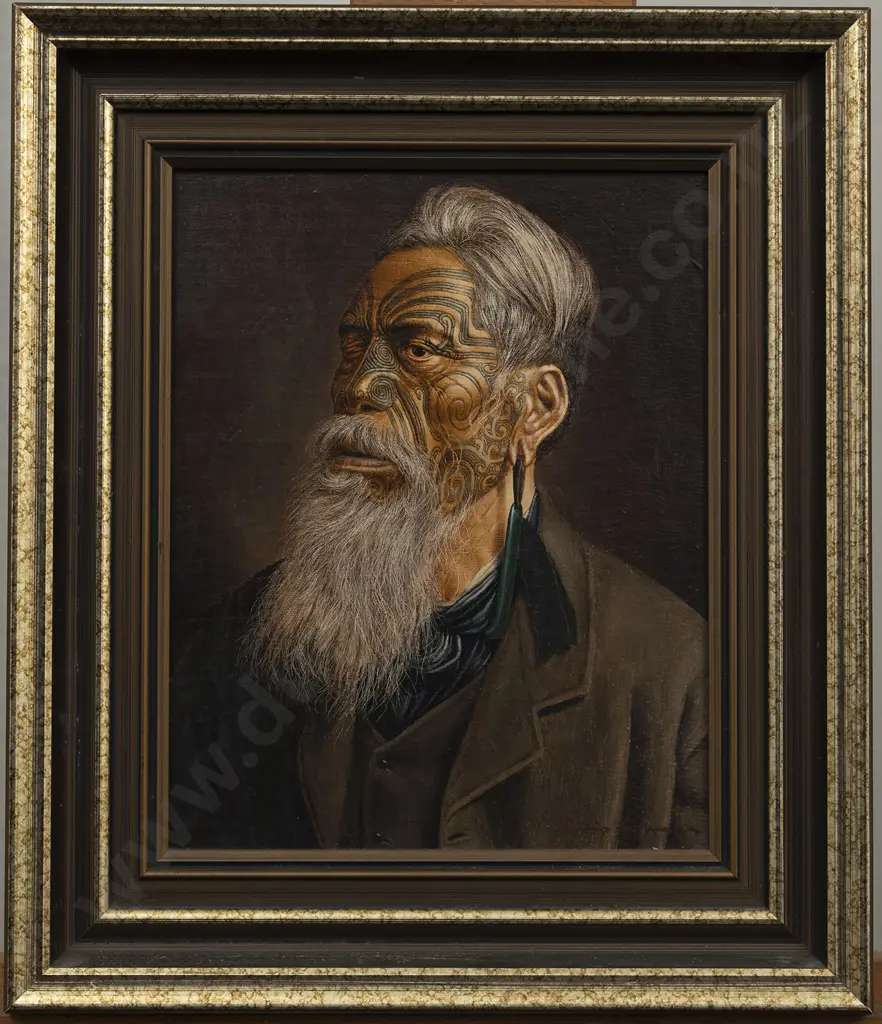 Philip Holmes (b 1953) - Portrait of Renata Kawepo Image 1++