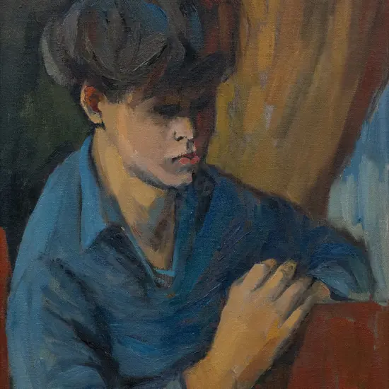 Doris Lusk (1916 - 90) - Art Student