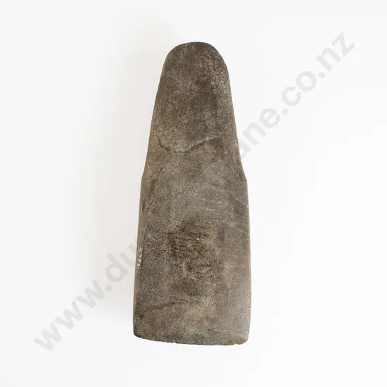A Pre-European Toki (Volcanic Stone)