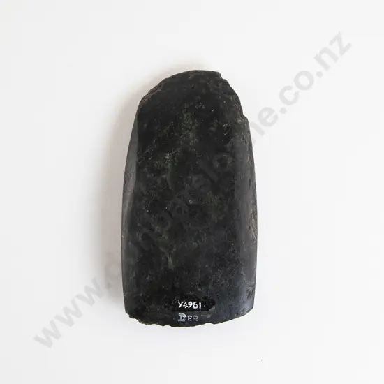 A Pre-European Toki Pounamu