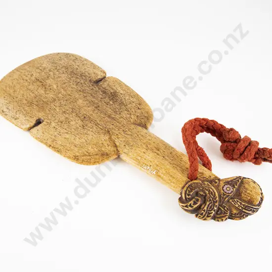 A Good Whalebone Kotiate (Hand Club)