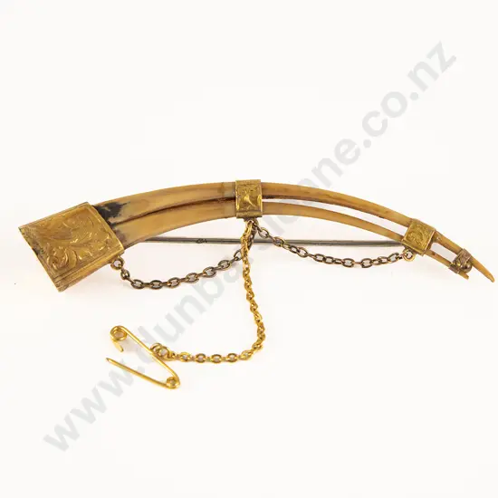 Huia Beak Broach
