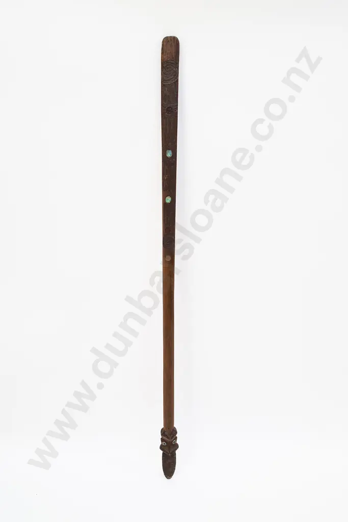 An Early 20th Century Taiaha (Fighting Staff) Image 1++