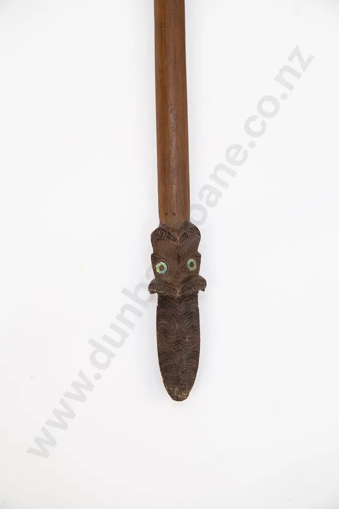 An Early 20th Century Taiaha (Fighting Staff) Image 1++
