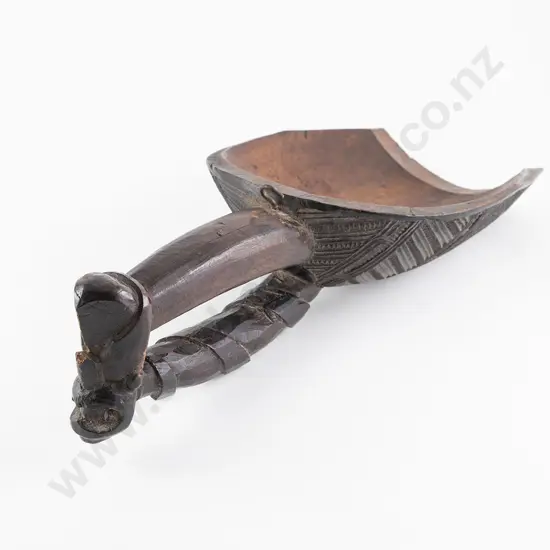 A Rare 19th Century Tiheru (Canoe Bailer)