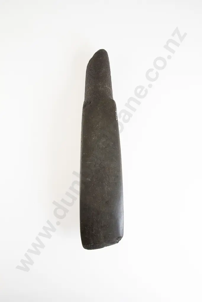 A Large Pre-European Toki (Argillite) Image 1++