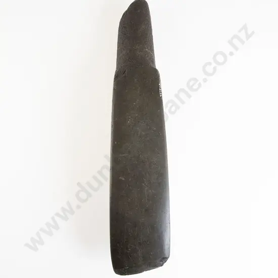 A Large Pre-European Toki (Argillite)