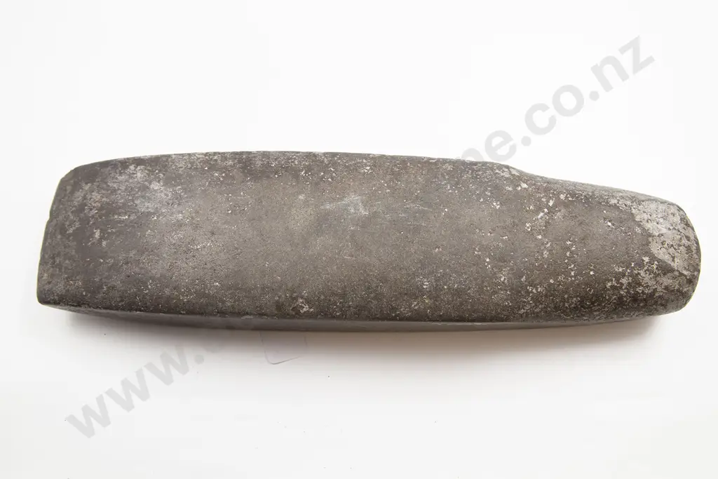 A Large Pre-European Toki (Argillite) Image 1++