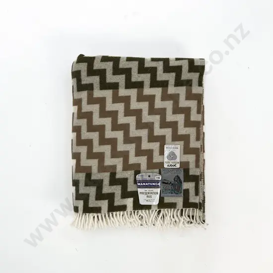 A Rare Manatunga Maori Travel Rug