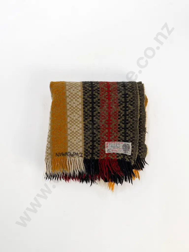 Te Ariki Wool Travel Rug Image 1++