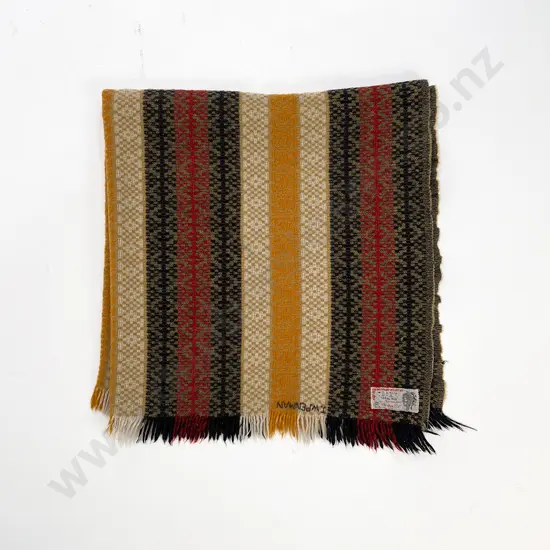 Te Ariki Wool Travel Rug