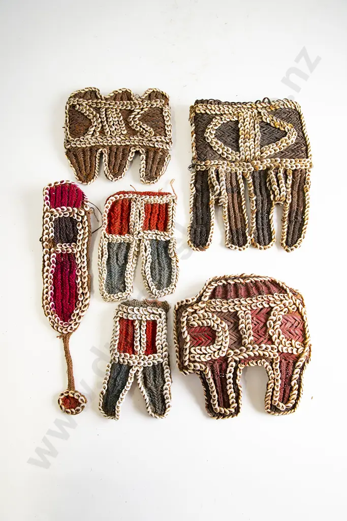 Five Papua New Guinea Nassa Shell Body Adornments Image 1++