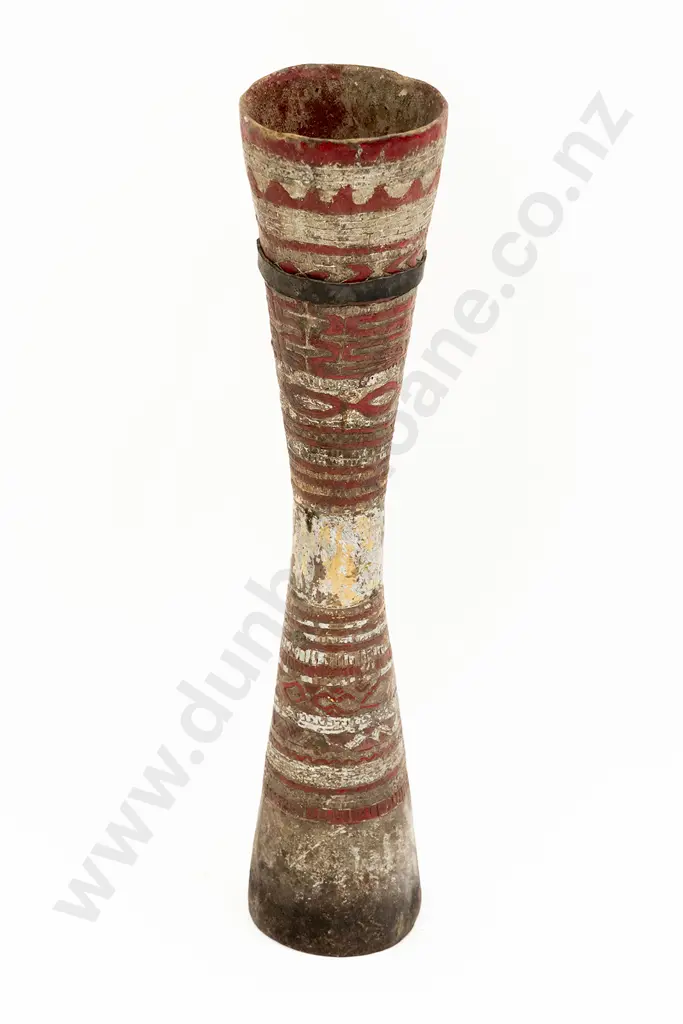 A Ramu River Kundu Drum From Papua New Guinea Image 1++
