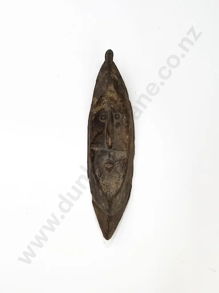 Three Papua New Guinea Ramu River Masks Image 1++