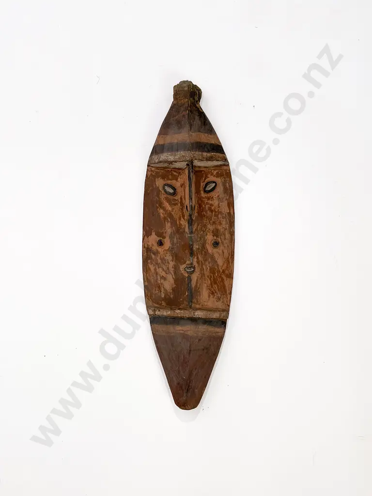 Three Papua New Guinea Ramu River Masks Image 1++