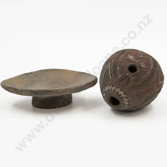 A Papua New Guinea Whistle With Stand