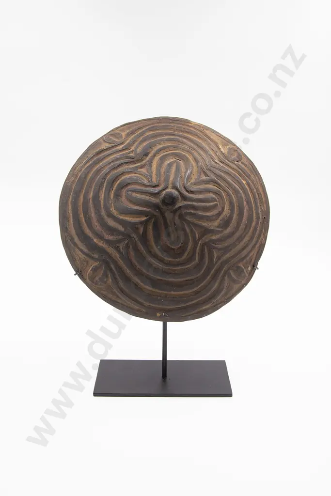 A Papua New Guinea Sepik River Bowl With Stand Image 1++