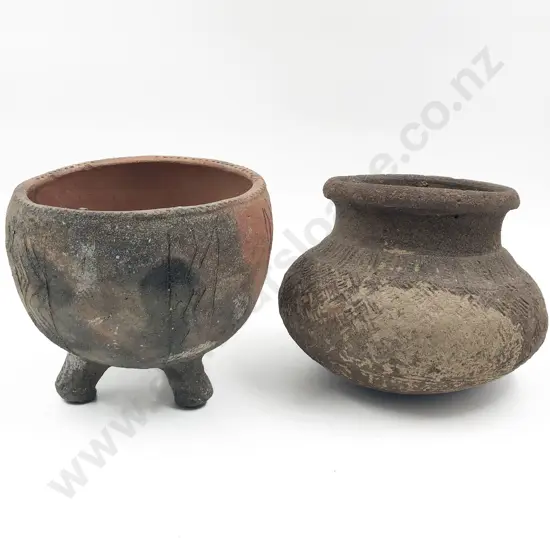 Four Papua New Guinea Cooking Pots